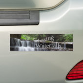 Waterval Bumbersticker achtervolgen Bumpersticker (Op auto)