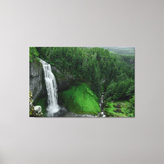 Waterval Canvas Afdruk (Voorkant)