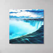 Waterval Canvas Afdruk (Voorkant)