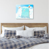 Waterval Canvas Afdruk (Insitu (Slaapkamer))