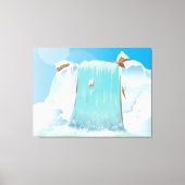 Waterval Canvas Afdruk (Voorkant)