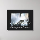 Waterval Canvas Afdruk (Voorkant)