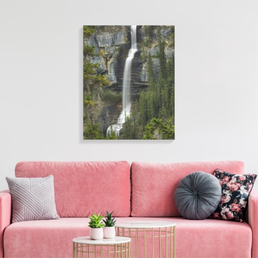 Waterval Canvas Afdruk (Insitu (Woonkamer))