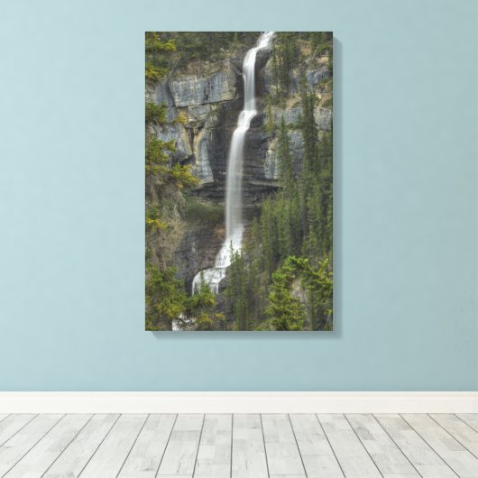 Waterval Canvas Afdruk (Insitu (Houten vloer))