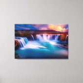 Waterval Canvas Afdruk (Voorkant)