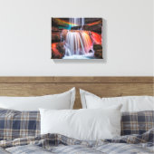 Waterval Canvas Afdruk (Insitu (Slaapkamer))
