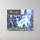 Waterval Canvas Afdruk (Voorkant)