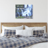 Waterval Canvas Afdruk (Insitu (Slaapkamer))
