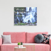 Waterval Canvas Afdruk (Insitu (Woonkamer))