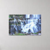 Waterval Canvas Afdruk (Voorkant)