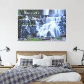 Waterval Canvas Afdruk (Insitu (Slaapkamer))