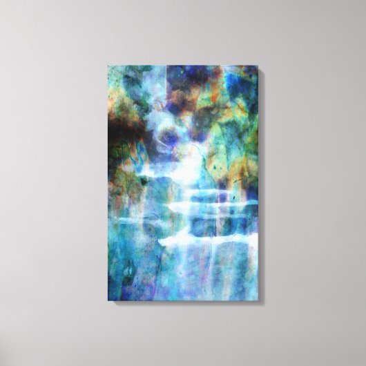 Waterval Canvas Afdruk (Voorkant)