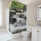 Waterval Cascades Great Smoky Mountains Douchegordijn (In situ)