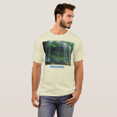 Waterval, cascades t-shirt (Voorkant volledig)