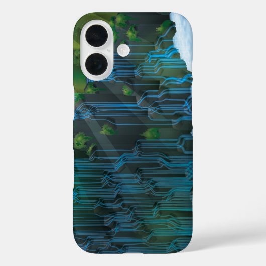 Waterval Case-Mate iPhone Case (Achterkant)