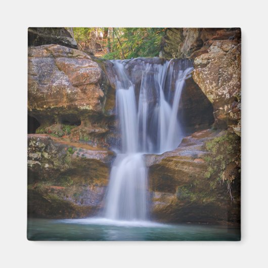 Waterval | Cedar-Herfsten, Ohio Magneet (Voorkant)