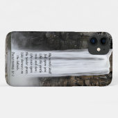 waterval Christelijke Iphone case (Achterkant (horizontaal))