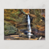 Waterval, Conkle's Hollow, Ohio Briefkaart (Voorkant)
