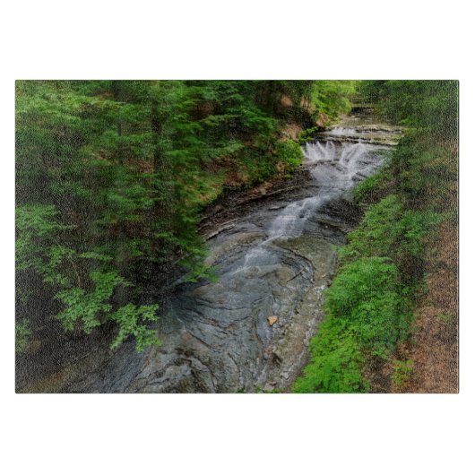 Waterval | Cuyahoga Valley Ohio Snijplank (Voorkant)