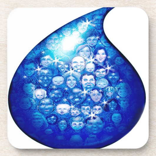 Waterval Drankjes Onderzetter (Voorkant)