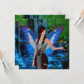 Waterval elf kaart (Voorkant / Achterkant in situ)