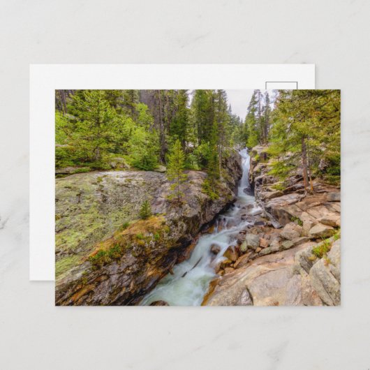 Waterval en Cascade Briefkaart (Voorkant / Achterkant)