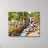 Waterval en Cascade Canvas Afdruk (Voorkant)