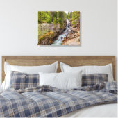 Waterval en Cascade Canvas Afdruk (Insitu (Slaapkamer))