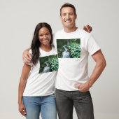 Waterval en Hostas T-shirt (Unisex)