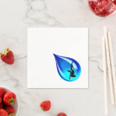 Waterval en orca servet (Insitu)