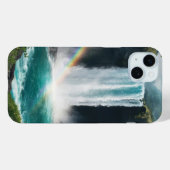 Waterval en regenboog Case-Mate iPhone case (Achterkant (horizontaal))