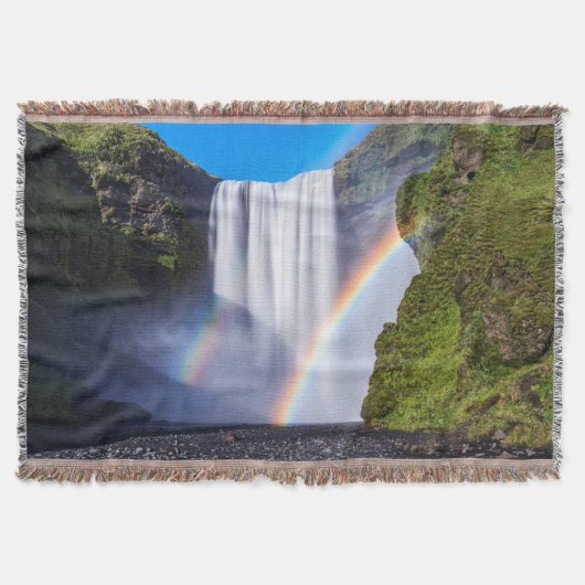 Waterval en regenboog deken (Voorkant)
