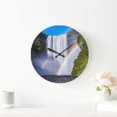 Waterval en regenboog grote klok (Huis)