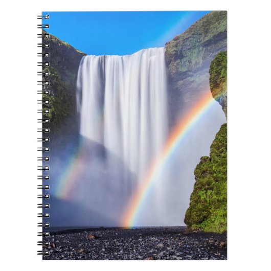 Waterval en regenboog notitieboek (Voorkant)