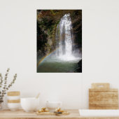 Waterval en regenboogPoster Poster (Keuken)