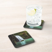 Waterval | Erawan Waterfall, Thailand Bier Onderzetter (Rechterzijde)