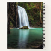 Waterval | Erawan Waterfall, Thailand Notitieboek (Achterkant)