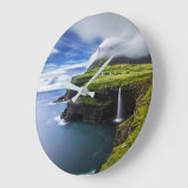 Waterval | Faeröer, Denemarken Grote Klok (Hoek)