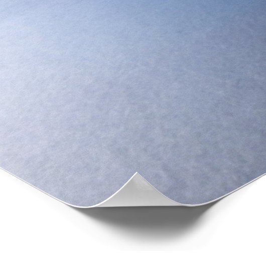 Waterval | Faeröer, Denemarken Poster (Hoek)