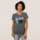 Waterval | Faeröer, Denemarken T-shirt (Voorkant volledig)