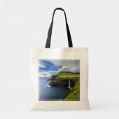 Waterval | Faeröer, Denemarken Tote Bag (Voorkant)