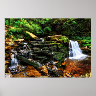 Waterval Fantasy 19x13 Poster