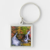 Waterval | Faucet Waterfall Nikko Japan Herfst Sleutelhanger (Voorkant)