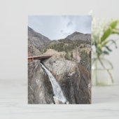 Waterval Feestdagenkaart (Staand voorkant)