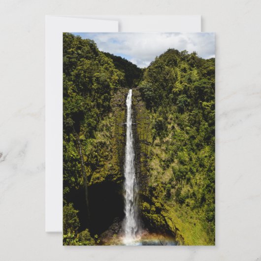 Waterval Feestdagenkaart (Voorkant)