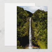 Waterval Feestdagenkaart (Voorkant / Achterkant)