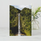 Waterval Feestdagenkaart (Staand voorkant)