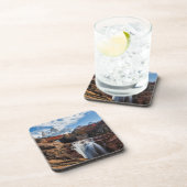 Waterval | Fitz Roy Mountain, Argentinië Bier Onderzetter (Rechterzijde)