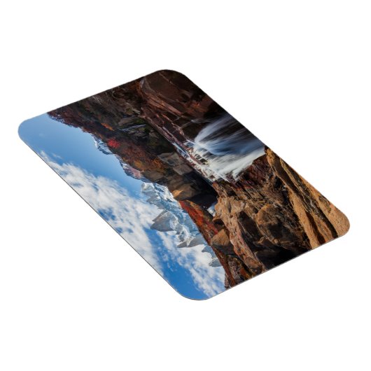 Waterval | Fitz Roy Mountain, Argentinië Magneet (Rechterzijde)