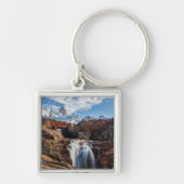 Waterval | Fitz Roy Mountain, Argentinië Sleutelhanger (Voorkant)